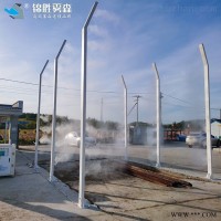JS-ws005  车辆消毒通道喷雾消毒,养殖场雾森消毒