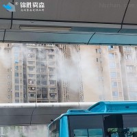 JS-ws002  农家乐雾森造景设备  喷雾降温系统
