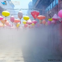 JS-ws002  广场街道雾森降温,人造雾降温设备