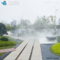 JS-ws001  假山公园人造雾造景,景区雾森造景