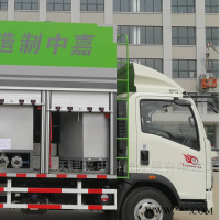 TJZ5311TWCF1  河道清淤处理车-容量大、无需来回运输