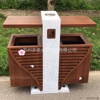 垃圾箱  淮南户外果皮箱制品厂  不锈钢垃圾桶图片