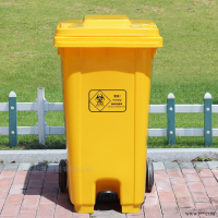 垃圾箱  新沂黄色医疗垃圾桶生产厂家