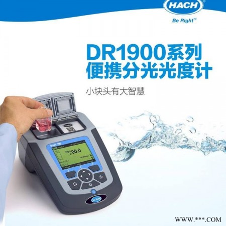 美国哈希HACH DR1900 便携式分光光度计（DR1900-05K）