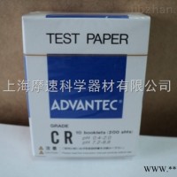 ADVANTEC CR酸硷测试纸pH Test Papers 品名：CR （Cresol red）