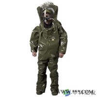 法国雷克兰 CT4-A450 B级呼吸器内置型防化服
