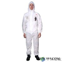 3M 4515TW 白色带帽连体(Type5&6类防护)