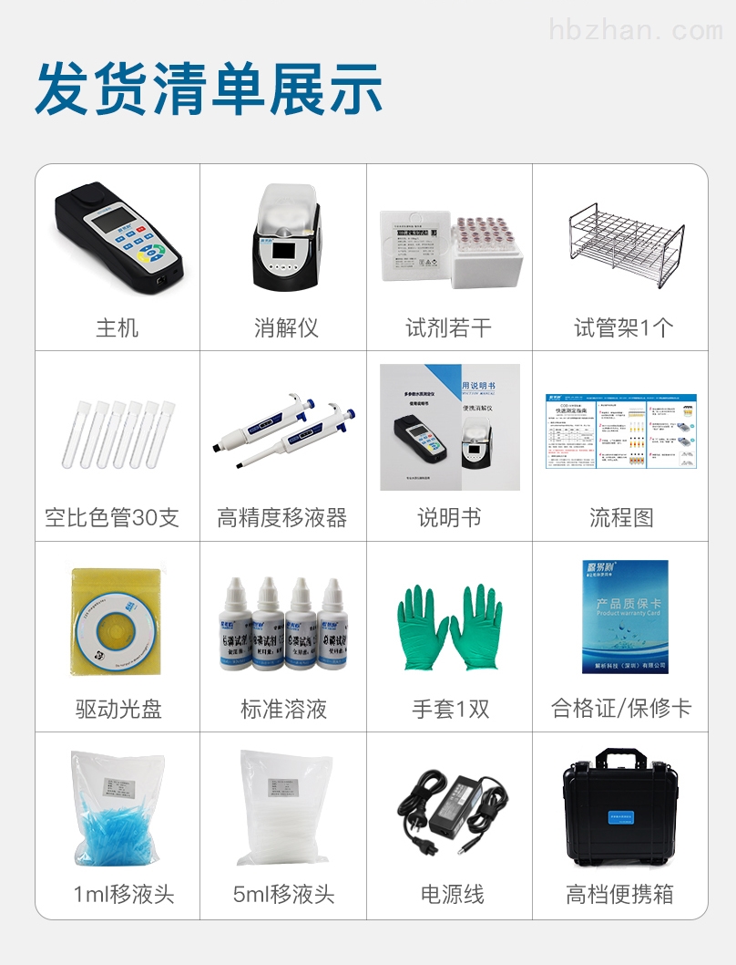 YC700配套清单