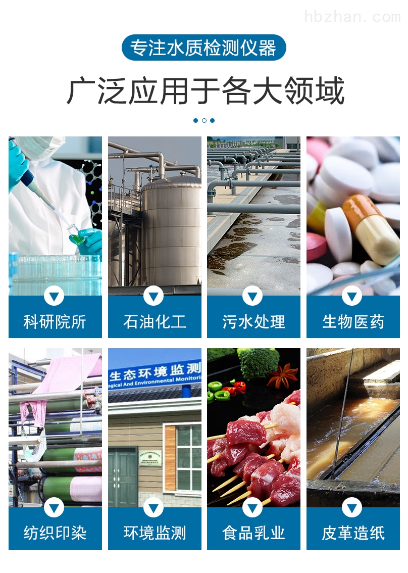 多参数水质测定仪使用厂景
