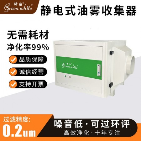 绿白厂家直销GW-60走心机数控车床静电式油雾净化器油雾收集器图2