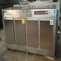 光氧净化器等离子光氧废气处理设备印刷厂活性炭过滤箱活性炭
