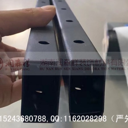 方通平卡/方通隐卡/方通墙面卡件厂家/方通吊顶卡件/U型铝方通配件/铝方通吊件定制图9
