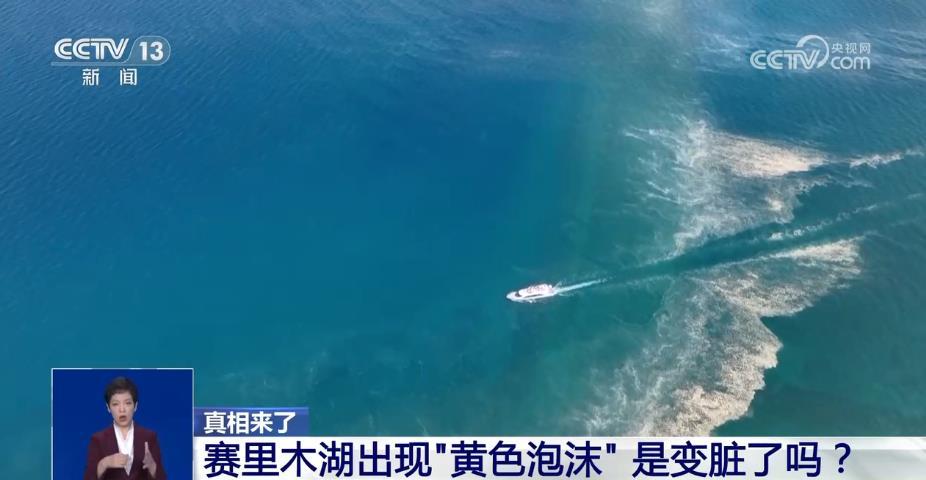 真相来了 赛里木湖出现“黄色泡沫” 是变脏了吗？